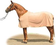 HKM Zweetdeken Bies Fleece Donkernatuur/goud 175