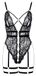 Cottelli Lingerie Body voor dames Black S