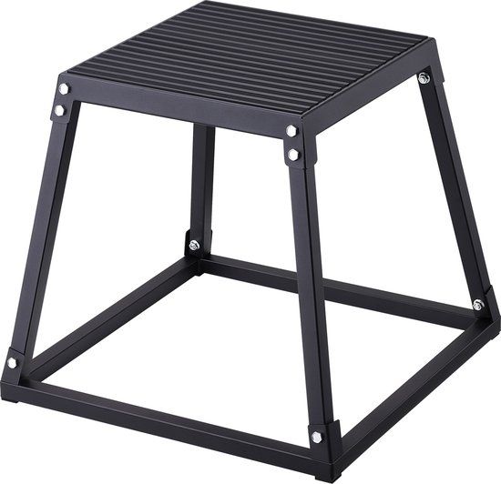 VEVOR Plyometrische Jump Box, 45.8 cm, Zwart