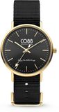 CO88 Collection 8CW-10019 - Horloge - Nato nylon - zwart - 36 mm