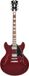 D'angelico Premier DC Burnt Red Guitare électrique
