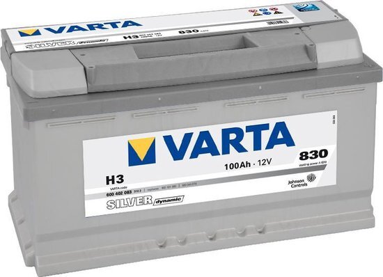 Varta Silver Dynamic H3 accu 12V 100Ah(20h)