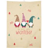 Sheepworld Magische theedoek met motief kabouterig