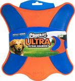 Chuckit Ultra Flying Squirrel - 24 x 22.5 cm - Drijvend Hondenspeelgoed - Hondenspeeltje - Frisbee - Oranje/blauw
