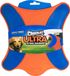 Chuckit Ultra Flying Squirrel - 24 x 22.5 cm - Drijvend Hondenspeelgoed - Hondenspeeltje - Frisbee - Oranje/blauw
