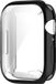By Qubix Qubix Siliconen case (volledig beschermd) 41mm - Zwart - Geschikt voor Apple Watch Series 7/8/9 (41 mm)