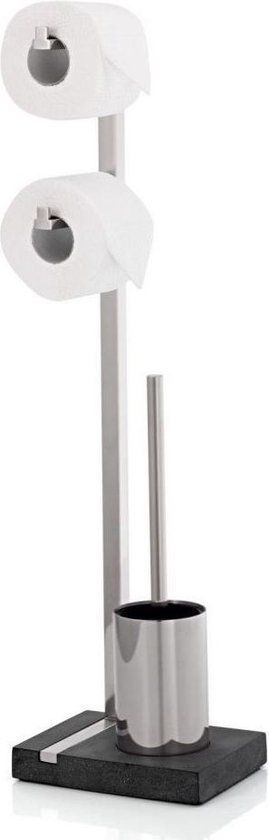 Blomus Menoto Toiletrolhouder - RVS - Grijs