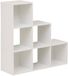 5five - Mix'n Modul étagère avec 6 compartiments, escalier, 32 x 102 cm, blanc