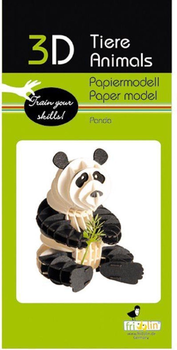 3D puzzel en bouwpakket panda - 4031172116615