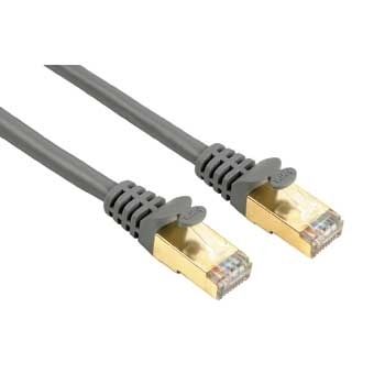 Hama CAT5e Patch Cable - 3 m - Grey