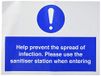 Help Sanitiser Station