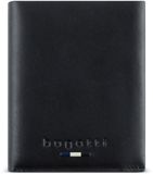 Bugatti Romeo Portemonnee RFID-bescherming Leer 10 cm - Zwart