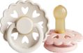 FRIGG Fairytale Pacifier Duckling/Girl 6-18 Months - 2 Pieces - Pink