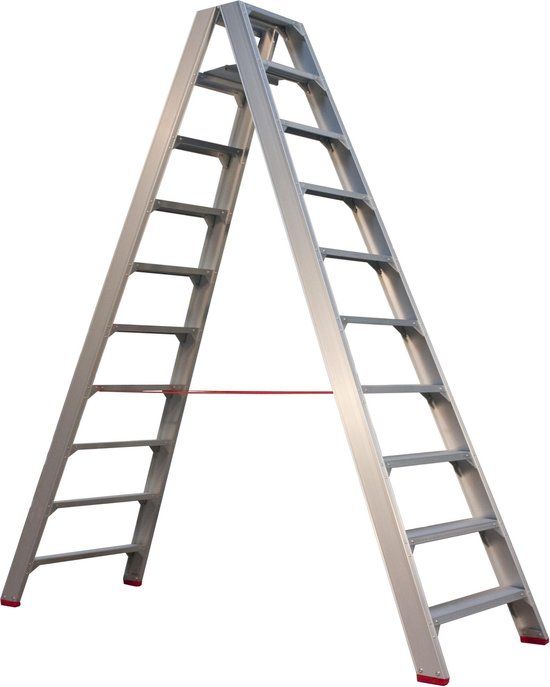 Little Jumbo Industrietrap SuperPRO - 2x10 treden met beugel - 4741000210