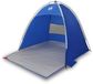 vidaXL Strandtent 3-persoons waterdicht azuurblauw