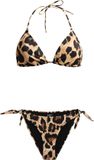 Protest Prtfolta – Triangle bikini set Dames – Koordsluiting – Uitneembare vulling – Dierenprint – Fudgecamel – XL