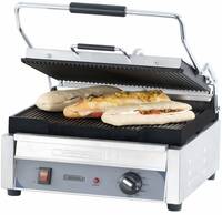 Casselin Contact grill met ribbels 37 x 28 cm | HEAVY DUTY