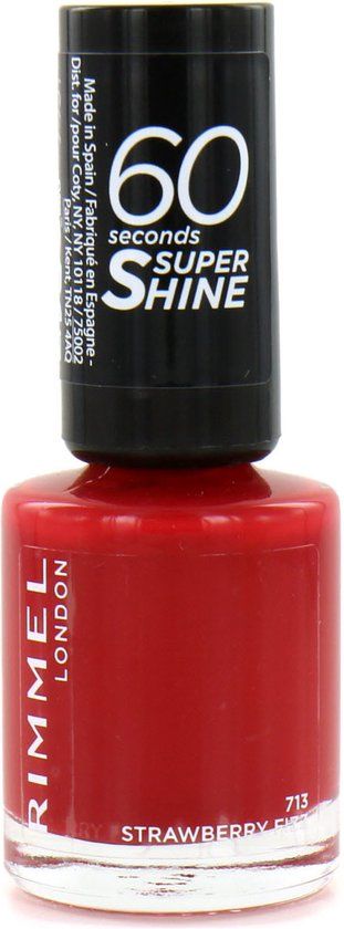 Rimmel 60 Seconds Nagellak - 713 Strawberry Fizz - 8ml