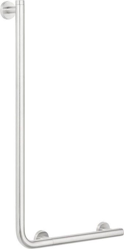 Tiger Boston Comfort & Safety Wandbeugel 90º - RVS geborsteld