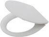 Tiger Warren - Toiletbril met deksel - Duroplast Mat - Wit