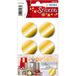 HERMA 15283 Gouden etiketten rond (Ø 32 mm, 3 velles, papier) zelfklevend, permanente klevende gouden stickers voor kerstmis, 18 stickers, goud