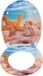 Duroplast abattant de WC, multicolore, style Beach, avec mécanisme softclose et fermeture rapide