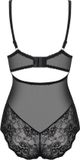 Obsessive Amallie Kanten Body - Zwart