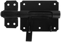 Fixmasters Hangslotgrendel - 100 x 70 mm - Zwart