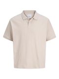 JACK&JONES JJEHARRISON STRUCTURE POLO SS LN Heren Polo L