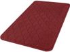 Urban Living Badmat tapijt - memory foam - donkerrood - 50 x 80 cm - anti slip