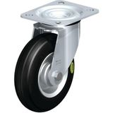 Blickle L-VW 125R Zwenkwiel Wieldiameter: 125 mm Draagvermogen (max.): 50 kg 1 stuk(s)