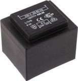 Gerth 426.09.2. Printtransformator 1 x 230 V 2 x 4.5 V/AC 8 VA 888 mA