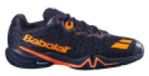 Babolat Shadow Tour 4 Heren Badmintonschoenen Zwart/Oranje Maat 44