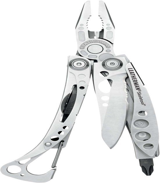 Leatherman Skeletool Multitool - 7 functies - Zilver - Ultralicht