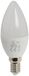 LYO Kaars LED SMD met warm licht ingebouwd, wit, 3,7 x 9,8 cm