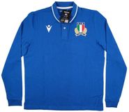 Macron Italië Rugby Home Jersey Katoen 2022/23