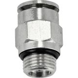 TRU COMPONENTS Raccord de tuyau TC-14205532 MPC-G 8-02 Buis-Ø: 8 mm Afm. schroefdraad: G1/4 1 pièce(s)