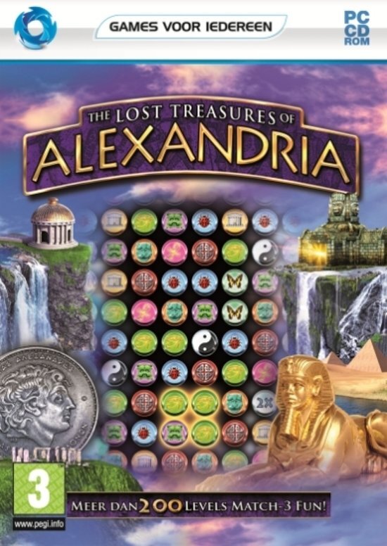 - The Lost Treasures Of Alexandria Puzzel om de mysteries van Alexandrie te vinden