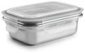 Ibili Lunchbox 669304 Argenté Acier inoxydable Rectangulaire 400 ml