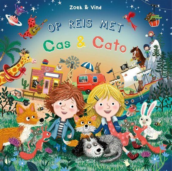Zoek en vind - Op reis met Cas & Cato - zoekboek | Hardcover