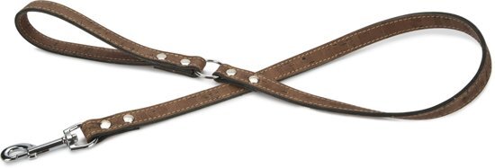 Beeztees Cork - Hondenhalsband - Leer - Bruin - 100 cm x 18mm