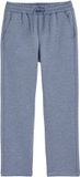 WE Fashion Jongens regular fit broek met stretch - Regular fit - Blauw - Maat: 110