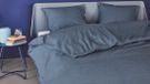 Beddinghouse Dutch Design Far Away dekbedovertrek - Lits-Jumeaux - 240x200/220 cm - Blauw Grijs
