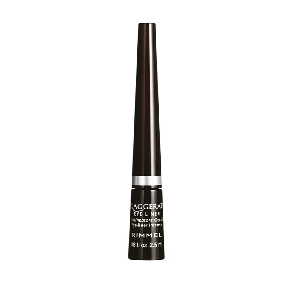 Rimmel Exaggerate Liquid Eyeliner - 001 Black - 2.5ml