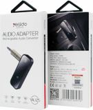 Yesido - Audio-Adapter - Bluetooth Ontvanger AUX Ingang Transmitter Oplaadbare Audio Converter - YAU25