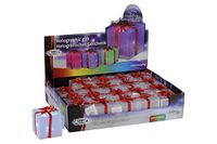 Christmas Gift 78536 Holografisch kerstcadeau, met led, wit