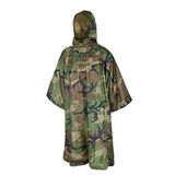 Helikon-Tex Poncho U.S. Model - Polyester, woodland, Eén Maat grote maten