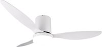 RL LIVE YOUR LIGHT REALITY GOETEBORG - Ventilator - Wit mat - 132 cm - incl. 20W LED - Afstandsbediening