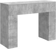 vidaXL Salontafel Betongrijs 102 x 35 x 75 cm Bewerkt hout