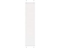 vidaXL Plissé rolgordijn 45x200 cm stofbreedte 44,4 cm polyester wit